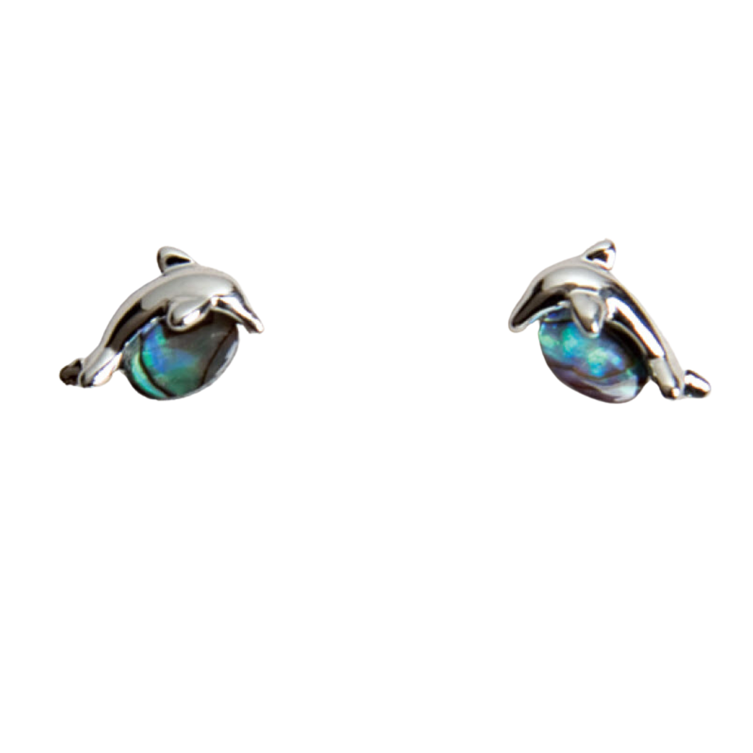 Dolphin Stud Earrings