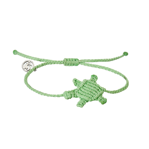 4ocean Sea Turtle Bracelet - Lime Green