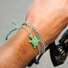 Load image into Gallery viewer, 4ocean Sea Turtle Bracelet - Lime Green
