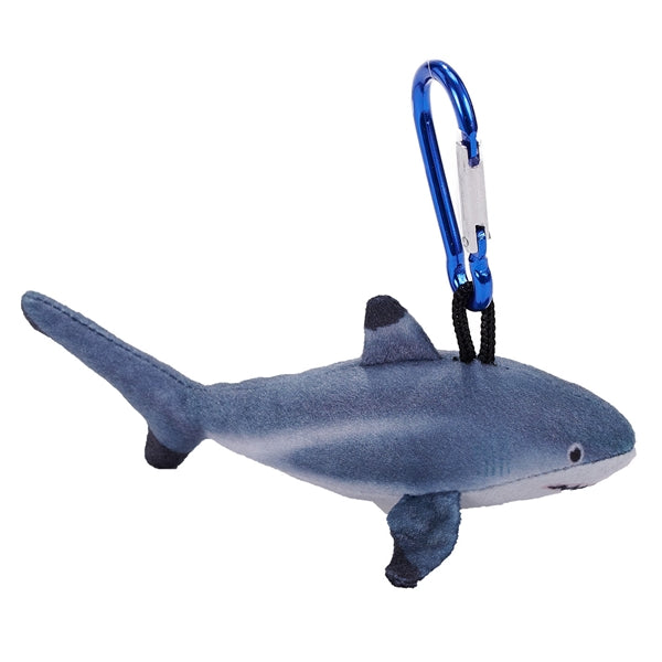 Eco Pals Bag Charm - Black Tipped Reef Shark Stuffed Animal