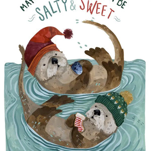 Salty and Sweet Christmas Card