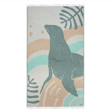 Load image into Gallery viewer, Organic Cotton Beach Towel
