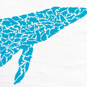 Alice Frost Whale Tea Towel