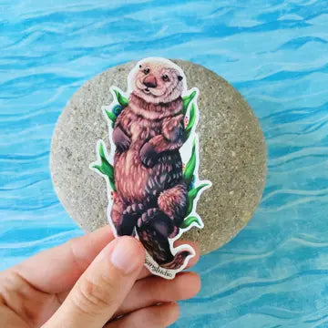 Sea Otter Sticker