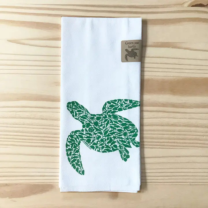 Alice Frost Sea Turtle Tea Towel