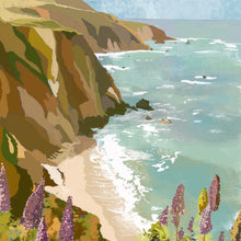 Load image into Gallery viewer, Walker Noble Studios Morning in Big Sur Art Print - 8x8
