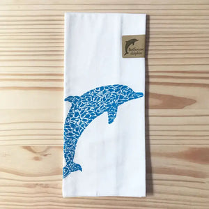 Alice Frost Dolphin Tea Towel