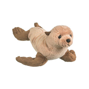 Fur Seal Stuffed Animal - Light Brown