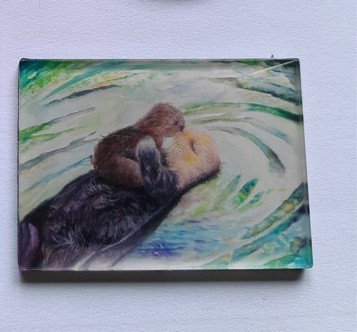 Leticia Cheng Sea Otter Magnet