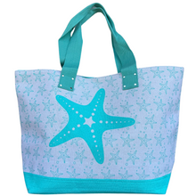 Load image into Gallery viewer, Canvas Beach Tote
