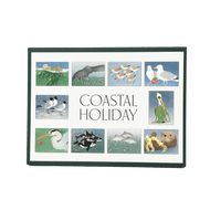 Holiday card box cover with text 