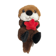 Load image into Gallery viewer, 8&quot; Sea Otter With Red Star Stuffed Animal
