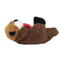 Load image into Gallery viewer, 8&quot; Sea Otter With Red Star Stuffed Animal
