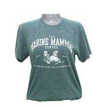 Load image into Gallery viewer, Green sea lion t-shirt on fitted-cut mannequin bust
